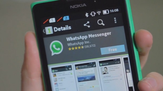 whatsapp for nokia x3o2